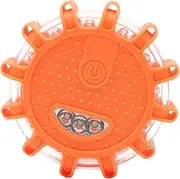 Roadside Flares,Roadside Safety Flashing LED Light - Road Flares Vehicles Flashing Beacon 9 Lighting Modes Design Car Driving Light for Truck, Sedan