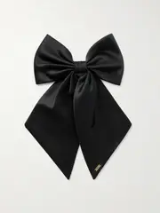 [Eugenia Kim] Eugenia Kim - Tracey Satin Bow Hair Clip - Black - One size One size Black