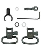 Grovtec Two Piece Barrel Band Swivel Set .700-.750 1" Loops - GTSW303