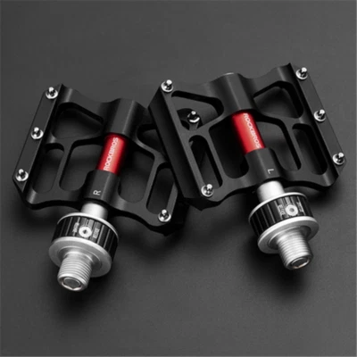 ROCKBROS Black Quick Release Widen MTB Pedal for Brompton Folding Bike Pedals