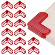 Corner Protectors 16Pcs Table Corner Protectors(L-shaped, Red)