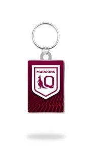 State of Origin QLD Queensland Maroons NRL Keyring