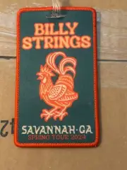 Billy Strings Luggage Tag Savannah GA 2024 LE 200 Not Poster Florian Schommer