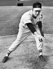 Hoyt Wilhelm 1958 1 Baltimore Orioles Baseball Old Photo