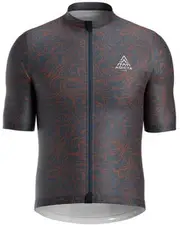 Adicta Lab Nucleus Short Sleeve Jersey Navy/Brick