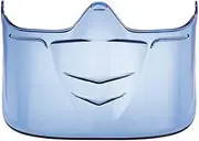 [bollé] Super Blast Visor with Clear Lens, Black/Blue, Clear