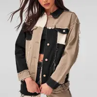 在飛比找ETMall東森購物網優惠-women jacket coat denim spring