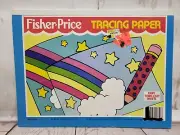 NOS Vintage 1987 Fisher Price Tracing Paper Made In USA