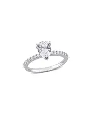 Rina Limor 10K 2.12 ct. tw. White Sapphire Ring