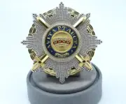 Order of the Iron Crown Knight I Class Swords Imperial Austria Hungary Badge