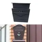 Drop Box Convenience Combination Lock Mail Box for Townhouses Houses Offices