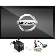 Elinz Nissan 7" In Dash Head Unit DVD Player Double Din Octa Core Android 10 GPS WiFi Reverse Camera Car Stereo T2