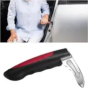 Car Handle, Car Door Assist Support Handle for Elderly and Handicapped, Multifunction Window Breaker Emergency Tool, Car Support Mobility Aid Grab Bar Handle for Seniors (Red)