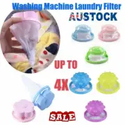 Washing Machine Filter Bag Floating Lint Hair Catcher Mesh Pouch Laundry Tool EV