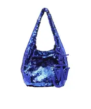 JW Anderson Mini Sequin Embellished Tote Bag One size dark blue