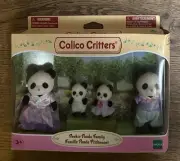 Calico Critters Pookie Panda Family Figure Set NEW BOX DAMAGED