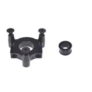 Black 1" 25mm / 1.5" 38mm CNC Adapter Fit 49cc 50cc 66cc 80cc Motorized Bicycle