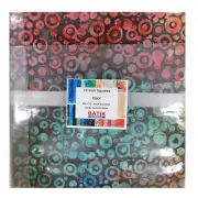 Batik Quilting Patchwork Opal Layer Cake 10 Inch Fabrics