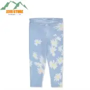 Adidas Girls Aeroready Daisy Blur 7/8 Tights Pants Size XL (16) NWT