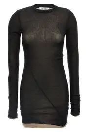 THE ATTICO Two-Material Minidress