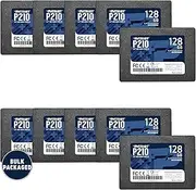 Patriot P210 SATA 3 128GB SSD 2.5 Inch Internal Solid State Drive Bulk Packaged 10 Pack - P210S128G2510B