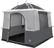 [E-Z UP] Camping Cube Sport, Converts 10' Angled Leg Canopy into Camping Tent