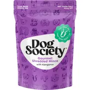 Dog Society Gourmet Shredded Mince With Kangaroo 400g