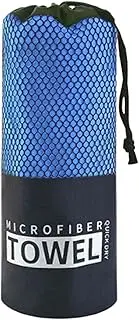 Quick Drying Beach Towel,Travel Microfiber Workout Towel | Super Absorbent, Sandproof Camping Accessories, Workout Gear for Men & Women