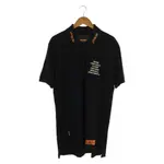 HERON PRESTON POLO衫 襯衫 棉 黑色 日本直送 二手