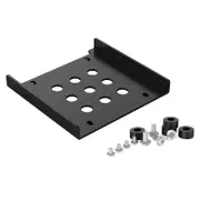 Orico AC325-1S 2.5 Inch to 3.5 Inch Aluminum Hard Drive Caddy for SSD HDD Black Color