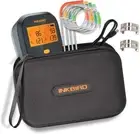 Inkbird BBQ Meat Thermometer WIFI Rechargeable 2000mAh + Carrying Case Storage