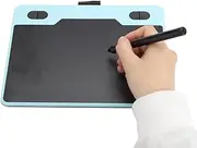 XUMIUZIY Graphics Tablet, Drawing Tablet, Portable Handwriting Pads Board, Digital Graphic Drawing for Phone Computer (Blue)