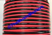 14 Gauge 30' ft SPEAKER WIRE Red Black Cable Car Audio Home Stereo 12V DC Power