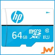 HP 64GB U1 MicroSDXC UHS-I Class 10 Memory Card