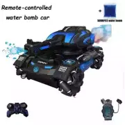 RC Car Children Toys, 4WD Remote Control Tank, Lighting Spray Sound Effects Hot