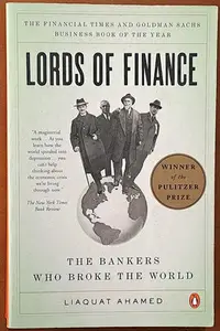 在飛比找Yahoo!奇摩拍賣優惠-原文書 Lords of Finance 金融之王 毀了世界
