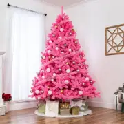 6FT 1.8M Pink Christmas Tree Xmas Decoration 702 PVC Tips Metal Stand 1000Tips