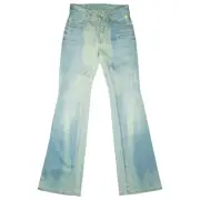 Replay Ladies Jeans Bootcut Pants Stretch Retro 32 XXS W24 L32 H.Blue Used Look