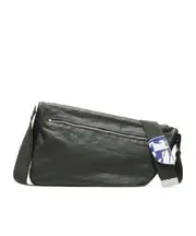 Burberry Shield EKD Motif Messenger Bag One size Black