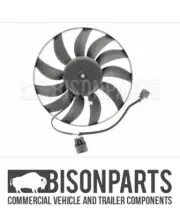 "FITS VOLKSWAGEN CADDY III (2004-2016) RADIATOR FAN & BLADES 12 VOLT BP113-578