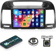 Android 13.0 Carplay Car Stereo Radio GPS Navi For Toyota Camry 2000-2006 9 Inch