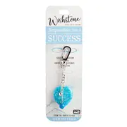 Wishstone Turquentine Heart Bag Charm Keychain Women's Accessories