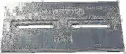 Boating Accessories New B & S Anodes Zinc Plate 1/2X6X12 W/Slots Bsm Bsm12X6X12S