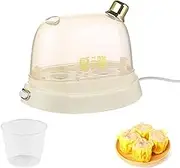 Egg Boiler Machine, 120W Small Electric Egg Steamer, Automatic Cooker With Warming Function, Electric Egg Cooker With Auto Shut Off, Rapid Heating Egg Boiler For Home, Campsite, Apartment