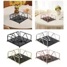 Flat Napkin Holder, Table Tissue Storage Holder, Acrylic Base Tissue Paper