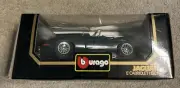BBurago 1961 Green Jaguar E Cabriolet 1:18 Scale Model - New