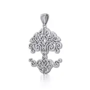 Tree of Life Pendant 925 Sterling Silver Fine Spiritual Inspirational Jewelry