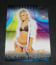 2017 Benchwarmer MADELYN BRINSON Dreamgirls #53 Green Foil/5 UJENA Bikini Model