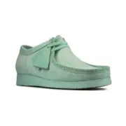 Clarks Originals Women's Wallabee Mint Suede Shoes Size UK 4D/37