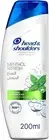 Head & Shoulders Menthol Refresh Shampoo 200ML Free Shipping World Wide